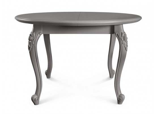 Стол раскладной круглый МОККО, серый камень в Кургане