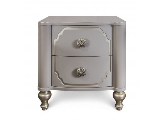 Тумба прикроватная ЛАЛИ, серый камень в Кургане