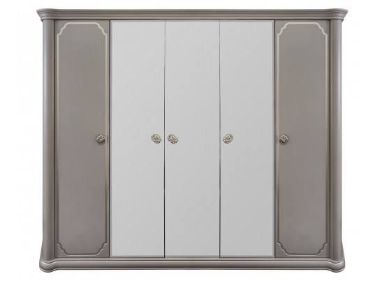 Шкаф 5-ти дверный ЛАЛИ, серый камень в Кургане