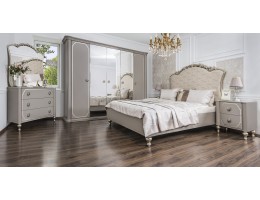 Спальня 5-ств ЛАЛИ, серый камень