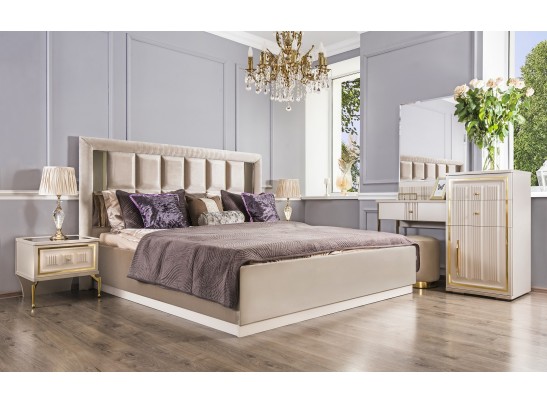 Спальня ЗАМИРА 4-ств, бежевый в Кургане