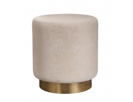 Пуф LARA, бежевый глянец