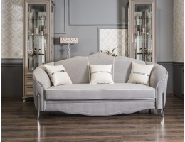 Диван GRAVITA 3Х местный, серый серебро