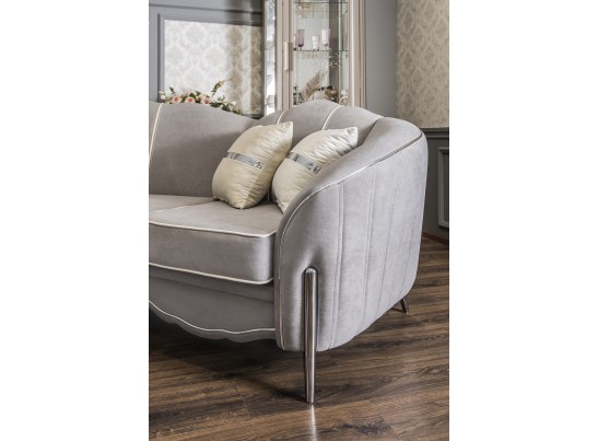 Диван GRAVITA угловой 2-У-1, серый серебро в Кургане