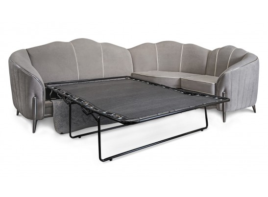 Диван GRAVITA угловой 3-У-1, серый серебро в Кургане