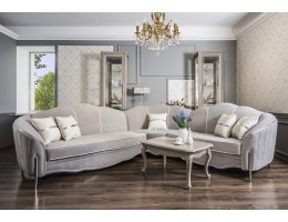 Диван GRAVITA угловой 3-У-2, серый серебро