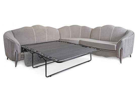 Диван GRAVITA угловой 3-У-2, серый серебро в Кургане