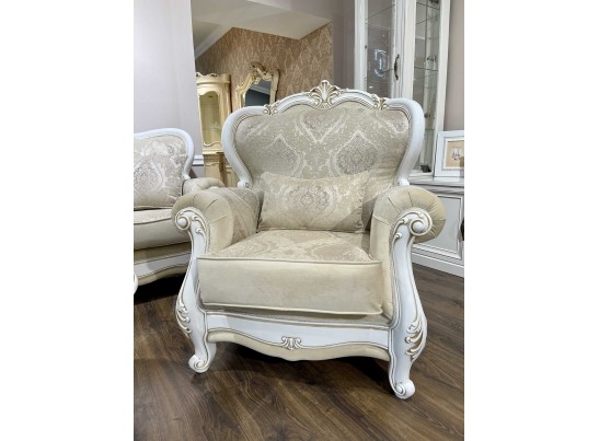 Комплект мягкой мебели Натали, белый глянец в Кургане