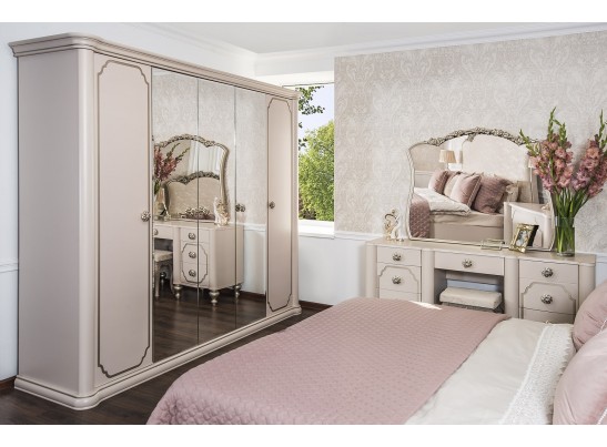 Шкаф 5-ти дверный Лали, бежевый в Кургане