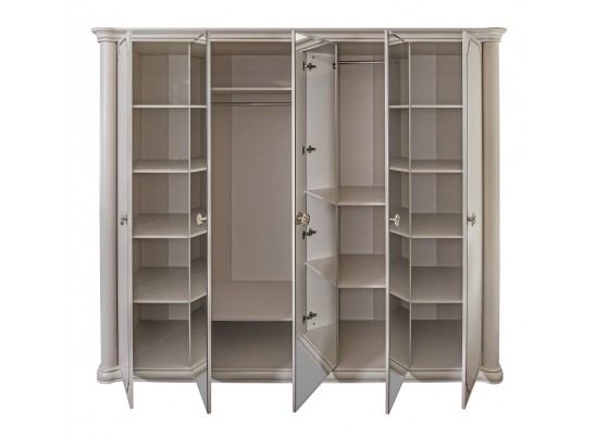 Шкаф 5-ти дверный Лали, бежевый в Кургане
