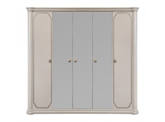 Шкаф 5-ти дверный Лали, бежевый в Кургане
