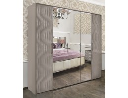 Шкаф 5-ти ств. Гравита, серый камень глянец