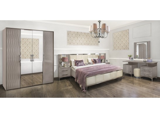 Кровать 180X200 Гравита, серый камень глянец в Кургане