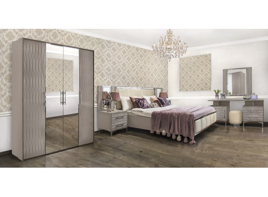 Кровать 180X200 Гравита, серый камень глянец в Кургане