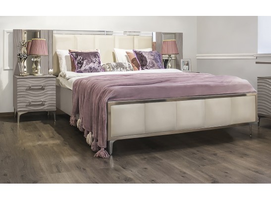 Кровать 160X200 Гравита, серый камень глянец в Кургане