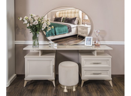 Туалетный столик НОННА, мокко глянец в Кургане