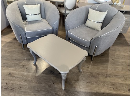 Столик прямоугольный Мокко, серый камень в Кургане