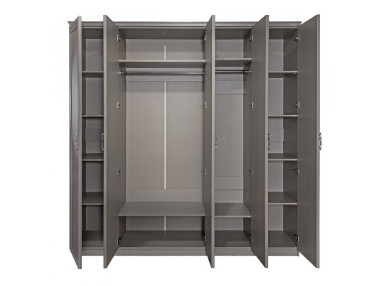 Спальня Мишель Лайт 5-ств серый камень