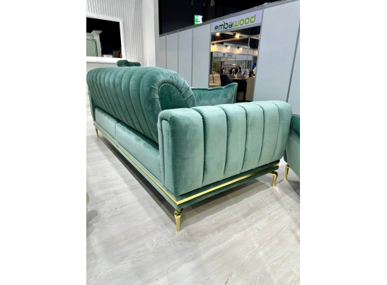 Комплект мягкой мебели Замира, оливковый