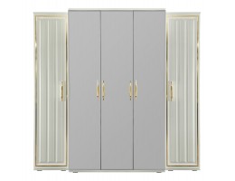 Шкаф Замира 5-дверный оливковый