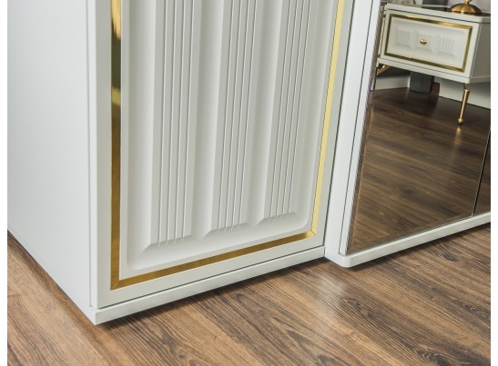 Шкаф Замира 5-дверный оливковый в Кургане