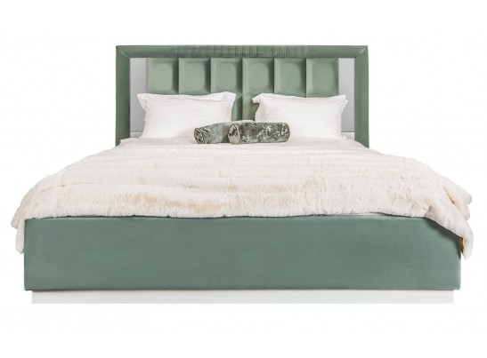 Кровать Замира 160x200 см оливковый в Кургане