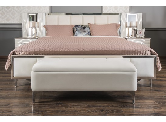 Банкетка GRAVITA белый глянец в Кургане