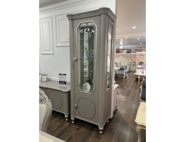 Витрина Лали1-ств серый камень