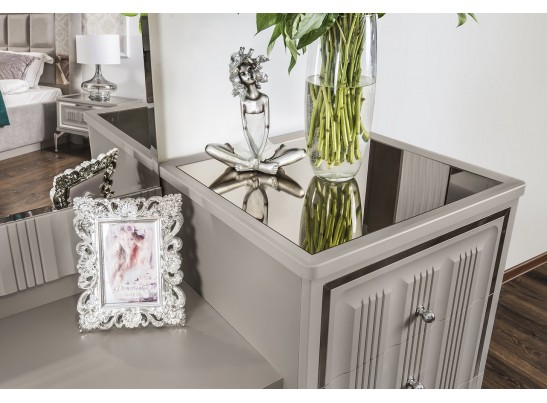 Туалетный столик Замира серый камень в Кургане