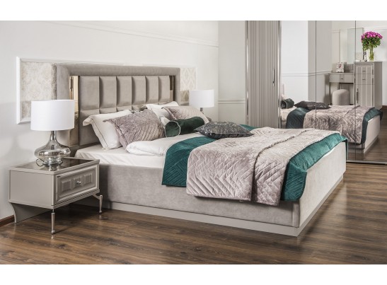 Кровать Замира 160x200 см серый камень в Кургане