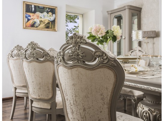 Стул Лали серый камень в Кургане