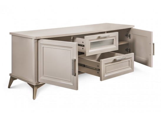 Тумба Нонна бежевый глянец в Кургане