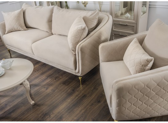 Диван Нонна 3х местный мокко в Кургане