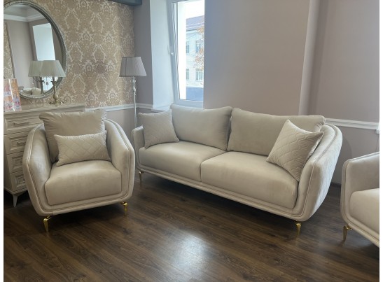 Диван Нонна 3х местный мокко в Кургане