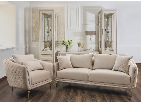 Диван Нонна 3х местный мокко в Кургане