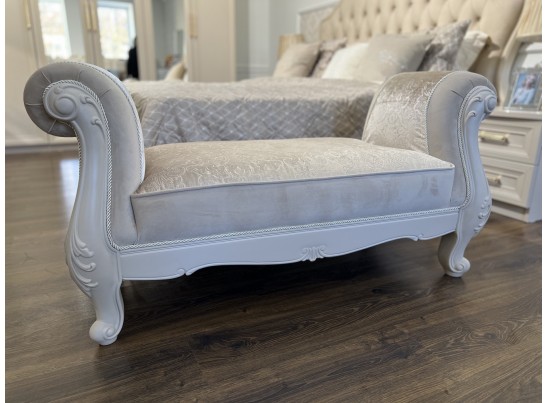 Оттоманка Мокко с двумя подлокотниками бежевый в Кургане