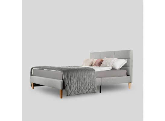 Кровать Milana 160х200 серый в Кургане