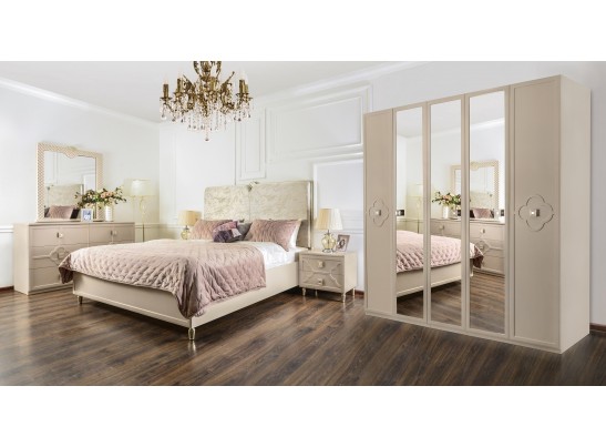 Кровать Фелисия 160x200 см мокко