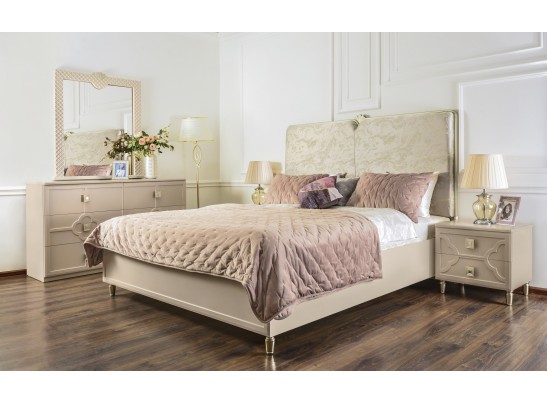 Кровать Фелисия 180x200 см мокко