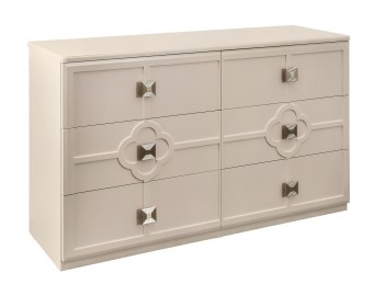 Комод Фелисия 6 ящиков мокко