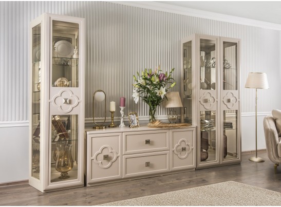 Витрина Фелисия 1-ств мокко