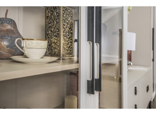 Гостиная Стелла 1+тв+2 светло серый камень