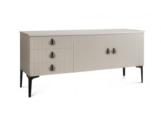 Тумба ТВ Стелла светло серый камень