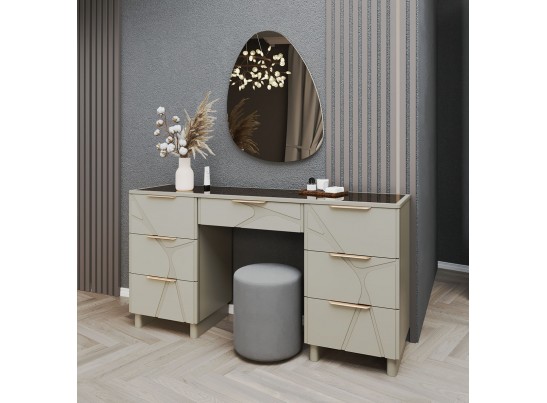 Спальня Лейла 4-ств светло серый камень