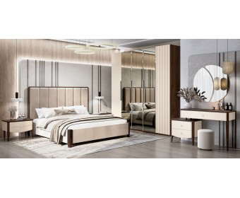 Ящик с подъемным механизмом Жаклин 180x200 см бежевый