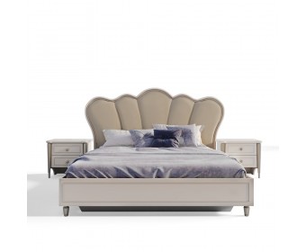 Кровать Диана 160x200 см бежевый