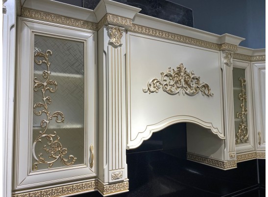 Кухня Патриция 13 (4,8 м) крем перламутр