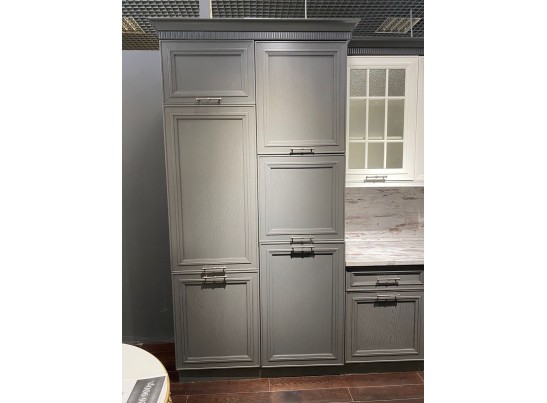 Кухня Берлин 27 (4,2 м) Гриджио-Бьянка