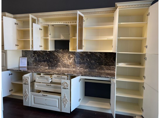 Кухня Афина 5 (3,6 м) крем