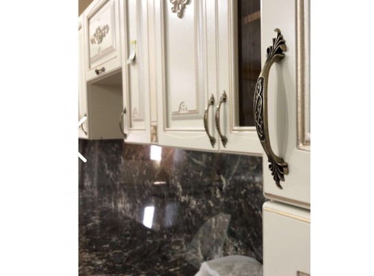 Кухня Афина 10 (3,15*1,5 м) крем